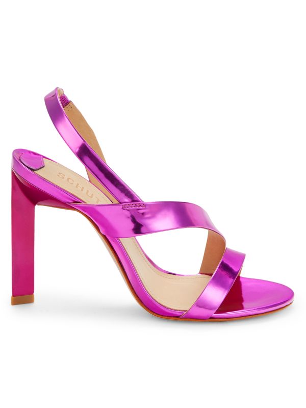 Schutz Dannie Patent Leather Sandals